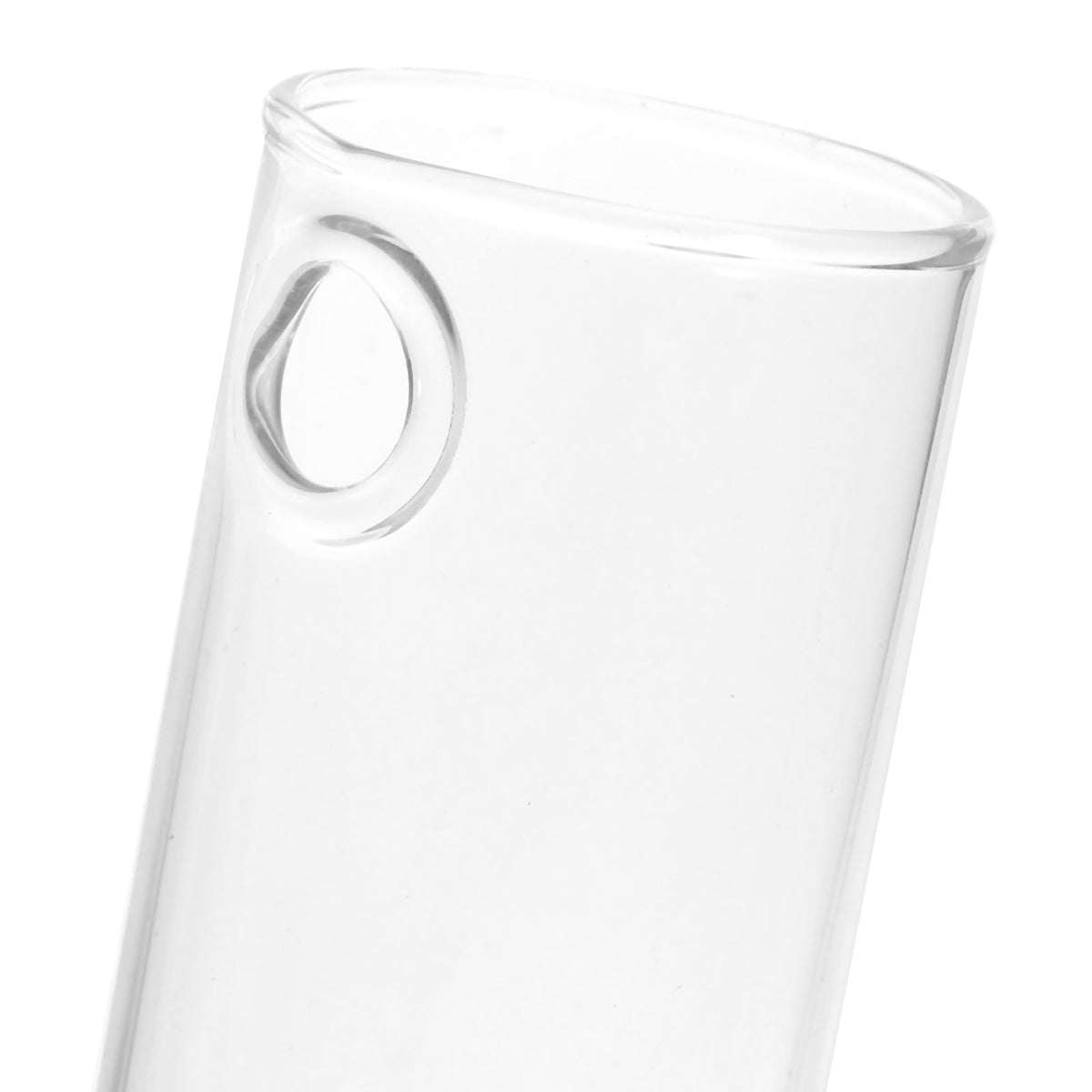 Tofficu Wall-Mounted Glass Flower Vase Set with Cylinder Hydroponic Planter, Tall Glass Plant Terrarium for Balcony Decor and Indoor Wall Display