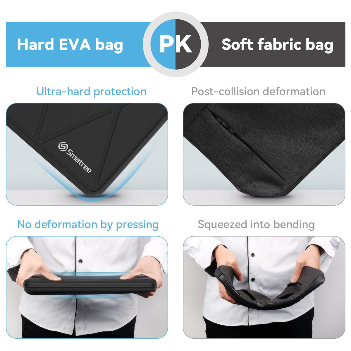 Smatree Hard EVA Protective Sleeve Case Compatible for 14 inch Acer Aspire 3 Laptop-A314-23P-R0AG/A314-36P-360X/A314-23P-R9B1, Only for 14 inch Acer Aspire 3 Notebook Bag (X8247)